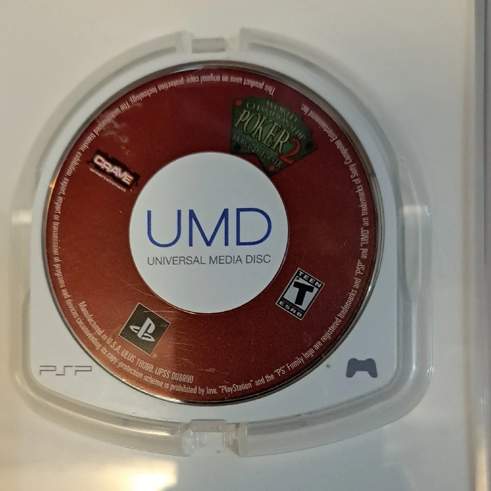World Championship Poker 2 for PSP - Black and Green